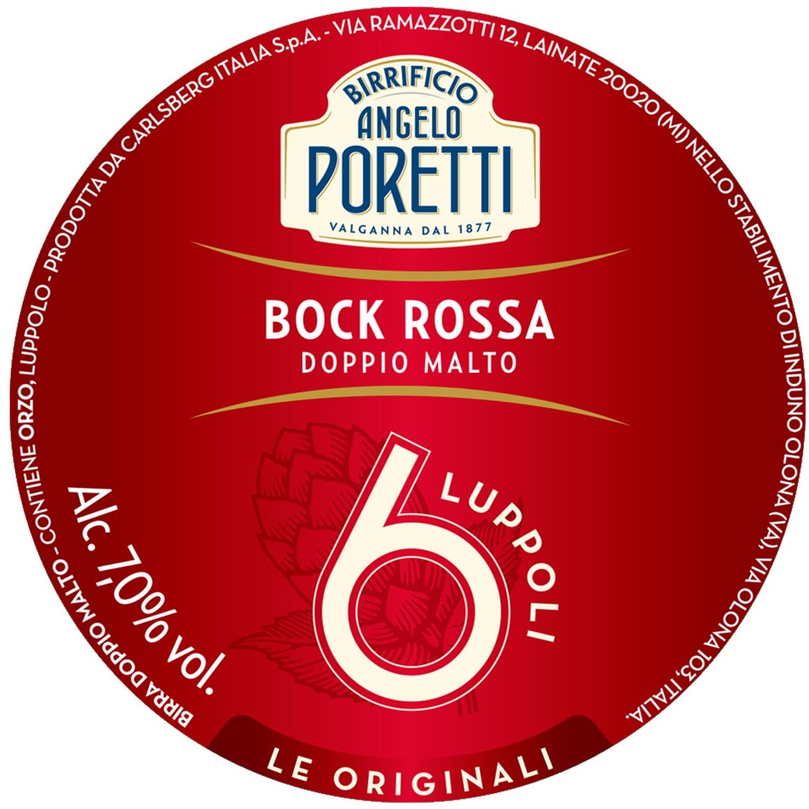 ROSSA DOPPIO MALTO PORETTI